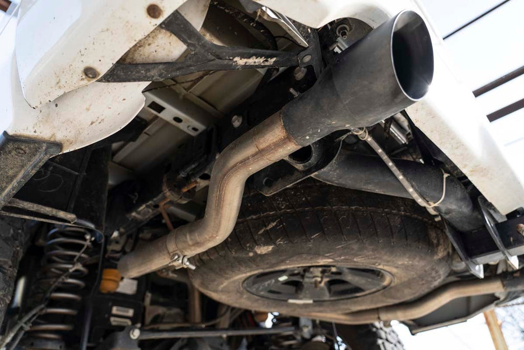 Performance Cat-Back Exhaust | Stainless | 4.7L/5.7L | Ram 1500 2WD/4WD (2009-2018 & Classic) by Rough Country