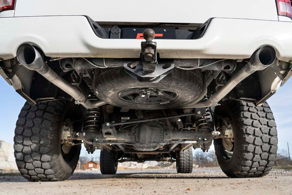 Performance Cat-Back Exhaust | Stainless | 4.7L/5.7L | Ram 1500 2WD/4WD (2009-2018 & Classic) by Rough Country