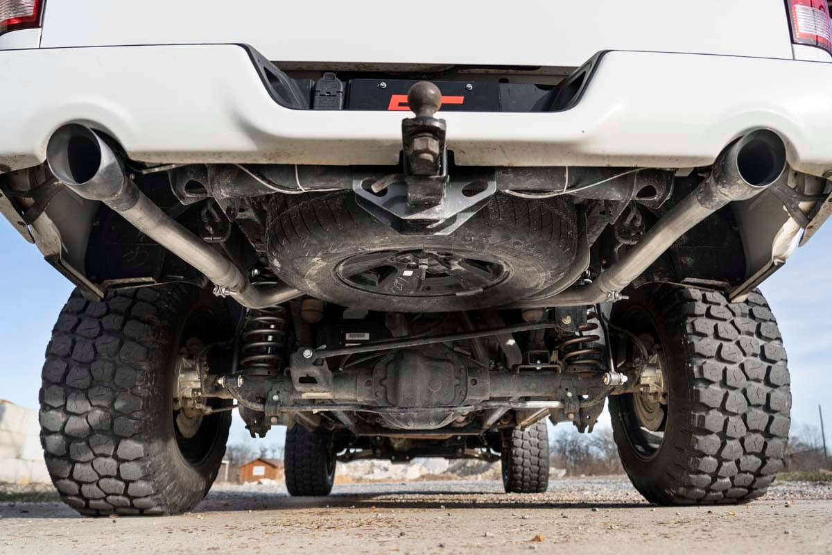Performance Cat-Back Exhaust | Stainless | 4.7L/5.7L | Ram 1500 2WD/4WD (2009-2018 & Classic) by Rough Country
