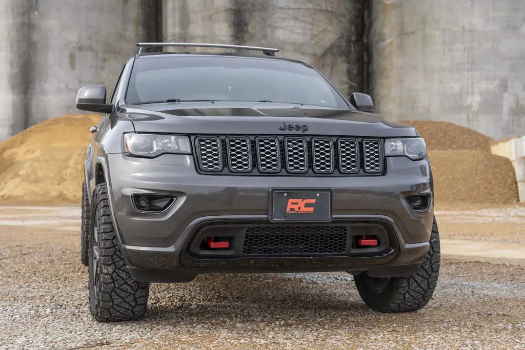 Tow Hooks | Forged | Red | Jeep Grand Cherokee 2WD/4WD (2015-2022) by Rough Country