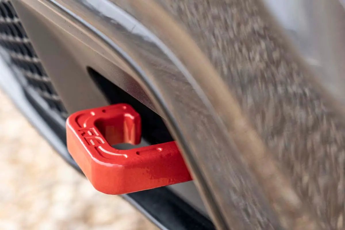 Tow Hooks | Forged | Red | Jeep Grand Cherokee 2WD/4WD (2015-2022) by Rough Country