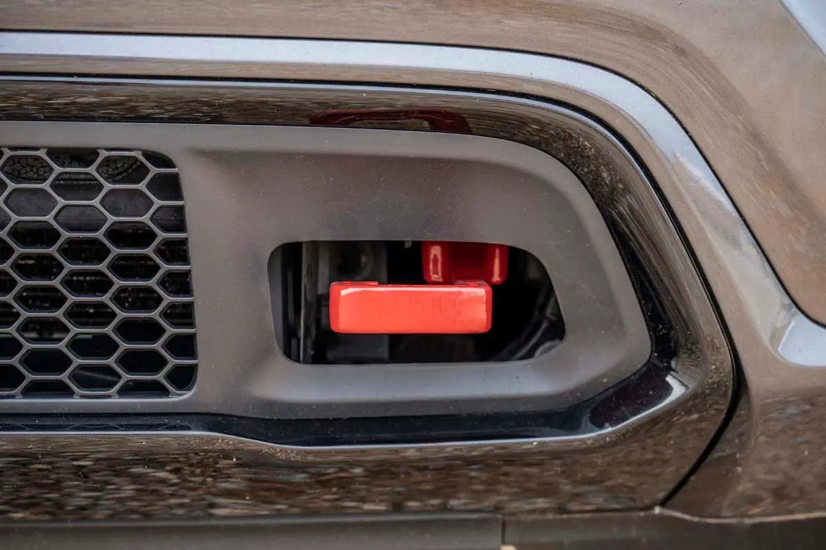 Tow Hooks | Forged | Red | Jeep Grand Cherokee 2WD/4WD (2015-2022) by Rough Country