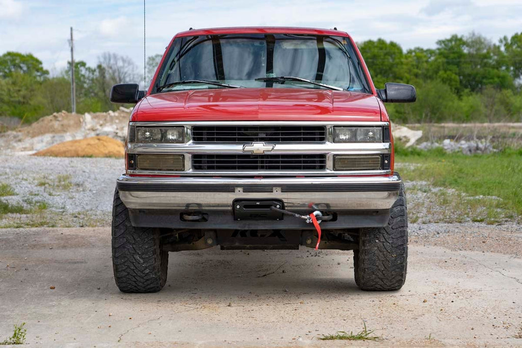Hidden Winch Mounting Plate | Chevy C1500/K1500 Truck & SUV 4WD (1988-1999) by Rough Country