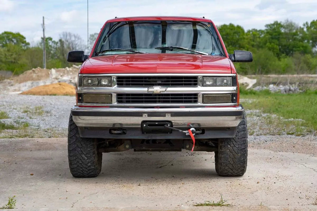 Hidden Winch Mounting Plate | Chevy C1500/K1500 Truck & SUV 4WD (1988-1999) by Rough Country