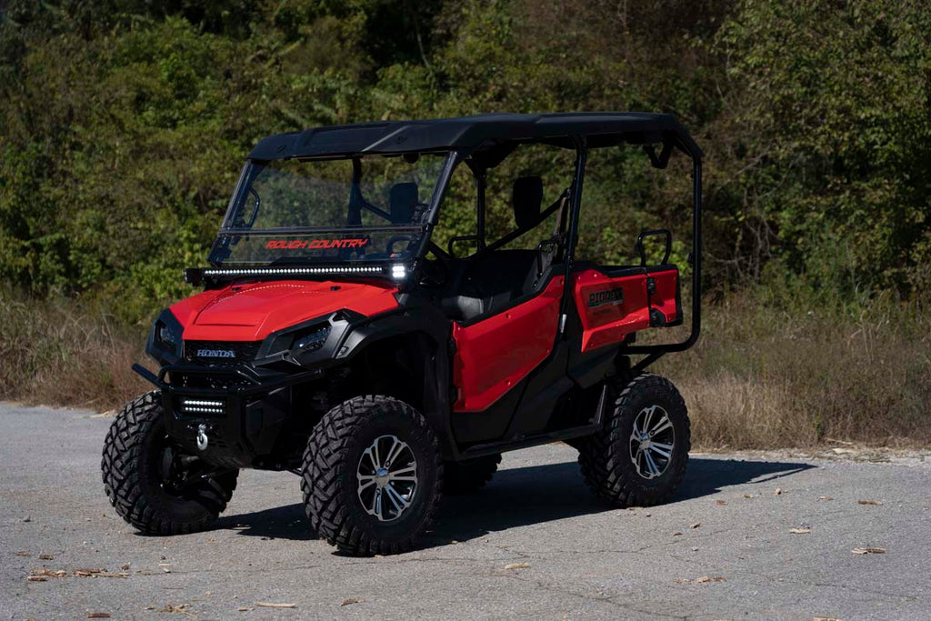 LED Light Kit | Cage Mount | 2" Black Pair | Honda Pioneer 1000 by Rough Country