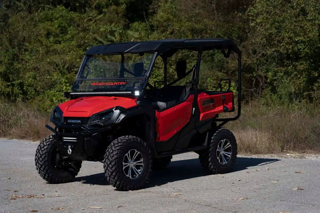 LED Light Kit | Cage Mount | 2" Black Pair | Honda Pioneer 1000 by Rough Country