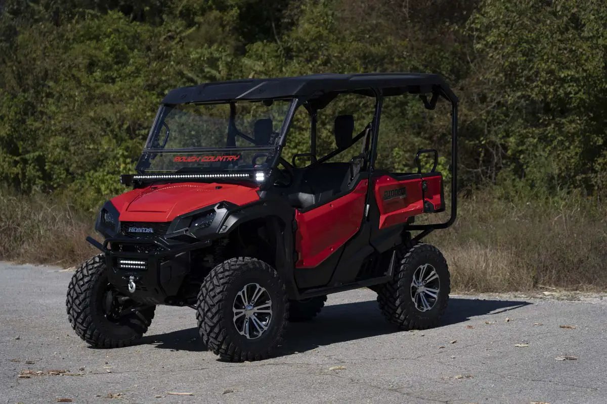 LED Light Kit | Cage Mount | 2" Black Pair | Honda Pioneer 1000 by Rough Country