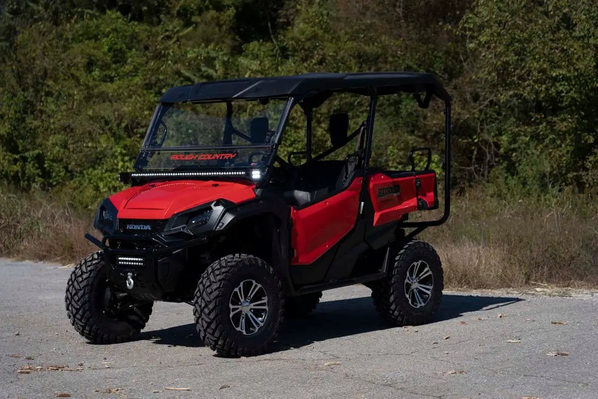 LED Light Kit | Cage Mount | 2" Black Pair | Honda Pioneer 1000 by Rough Country