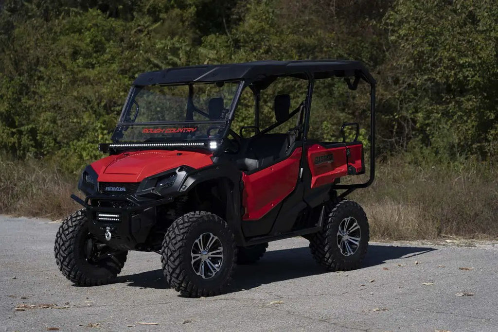 LED Light Kit | Cage Mount | 2" Black Pair | Honda Pioneer 1000 by Rough Country