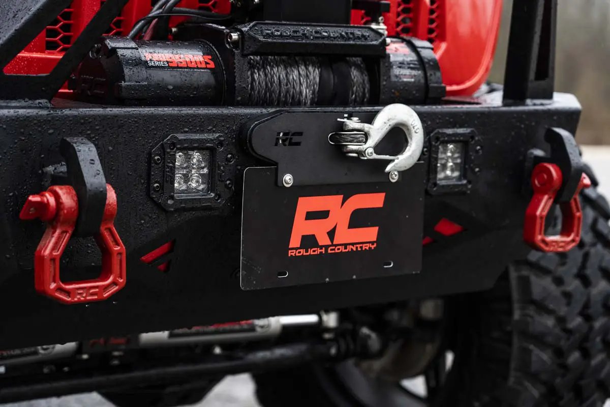 License Plate Mnt | Hawse | Quick Release by Rough Country