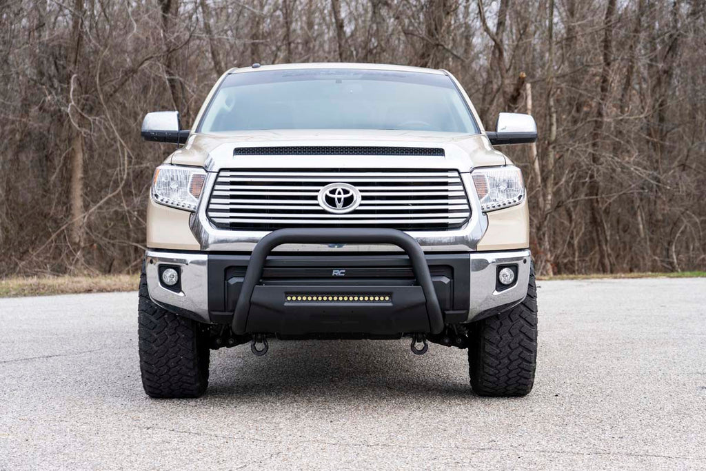 Tow Hook Brackets | Bull Bar Support | Toyota Tundra 2WD/4WD (2007-2021) by Rough Country