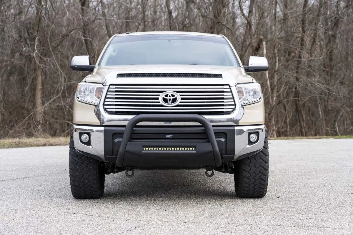 Tow Hook Brackets | D-Ring | Bull Bar Sup | Toyota Tundra 2WD/4WD (2007-2021) by Rough Country