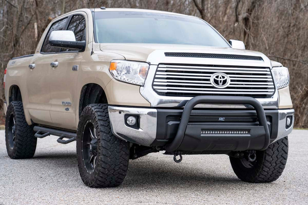 Tow Hook Brackets | Bull Bar Support | Toyota Tundra 2WD/4WD (2007-2021) by Rough Country