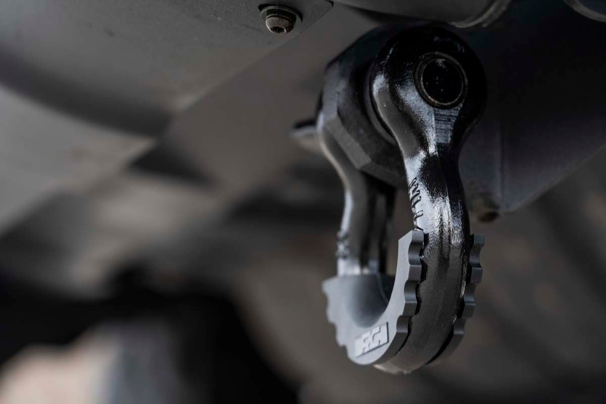 Tow Hook Brackets | D-Ring | Bull Bar Sup | Toyota Tundra 2WD/4WD (2007-2021) by Rough Country