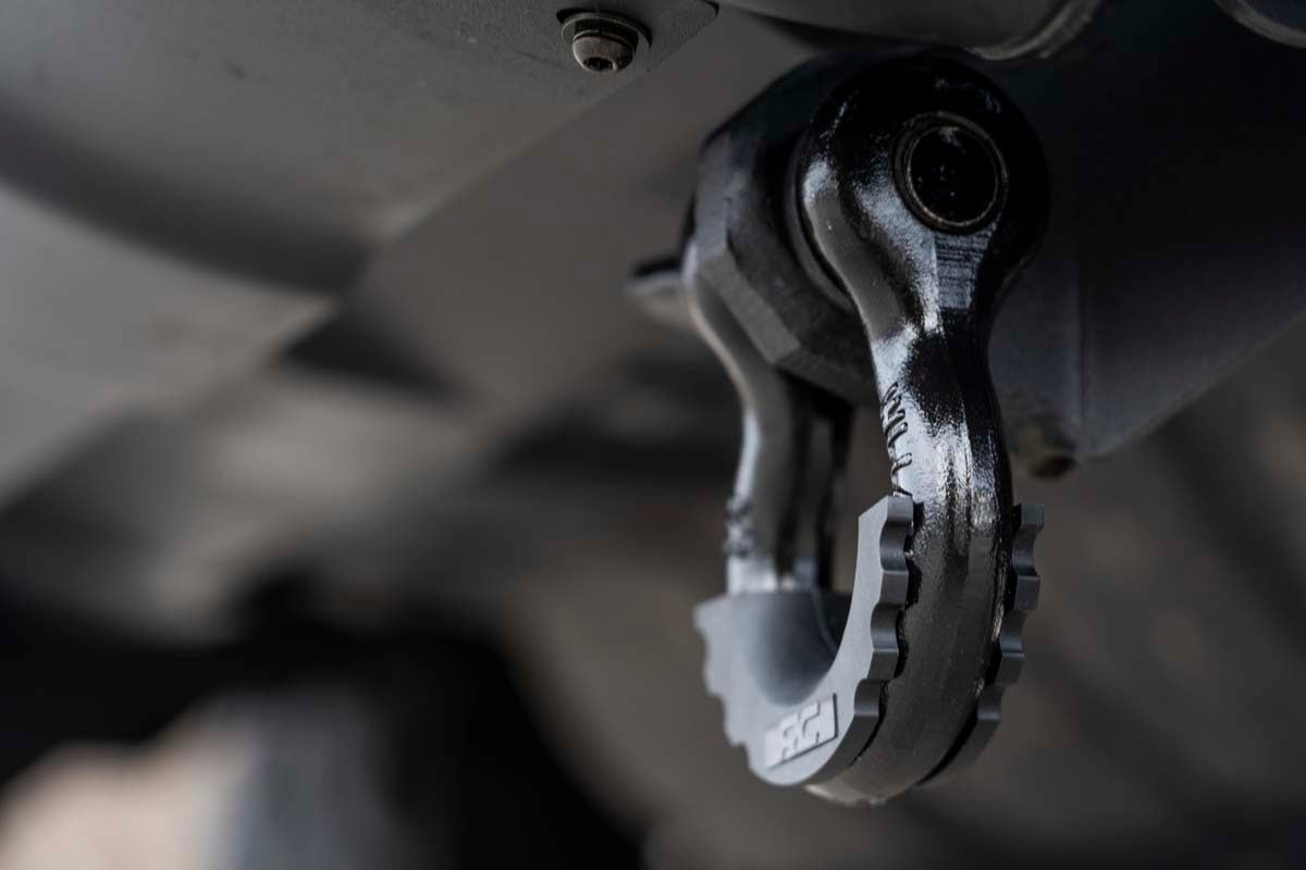 Tow Hook Brackets | D-Ring Combo | Toyota Tundra 2WD/4WD (2007-2021) by Rough Country