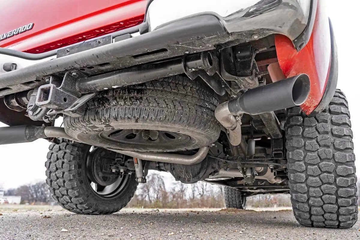 Performance Exhaust | Ext Cab | 4.8L/5.3L | Chevy/GMC 1500 (99-06) by Rough Country