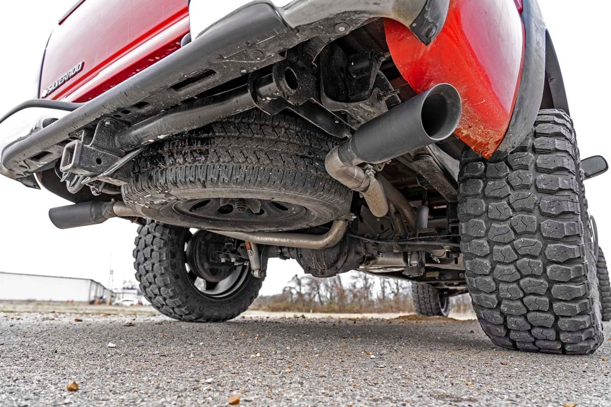 Performance Exhaust | Ext Cab | 4.8L/5.3L | Chevy/GMC 1500 (99-06) by Rough Country
