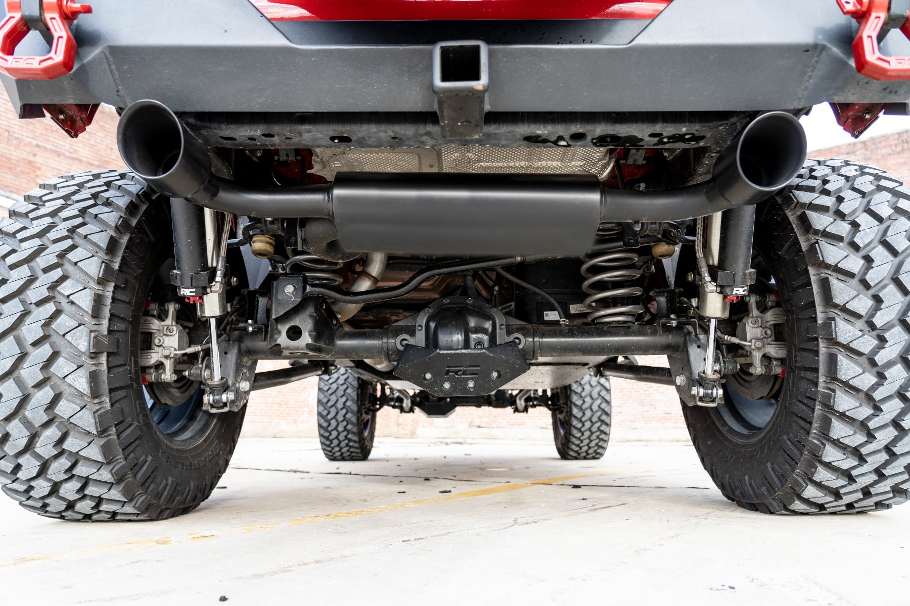 Performance Exhaust | Dual Outlet | Jeep Wrangler JL (18-26)/Wrangler Unlimited (18-26) by Rough Country