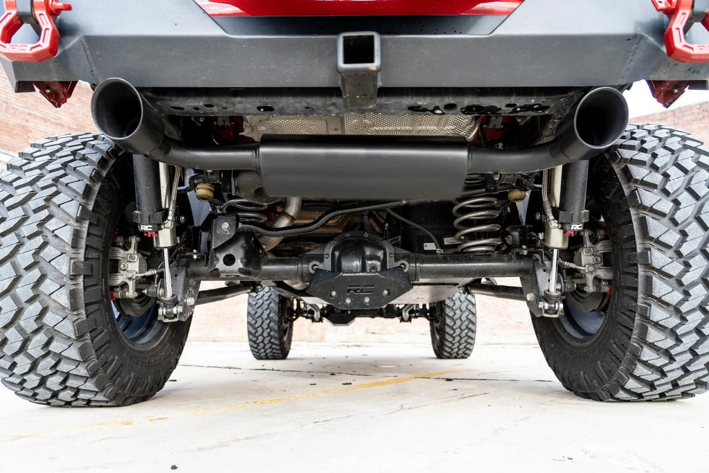 Performance Exhaust | Dual Outlet | Jeep Wrangler JL (18-26)/Wrangler Unlimited (18-26) by Rough Country
