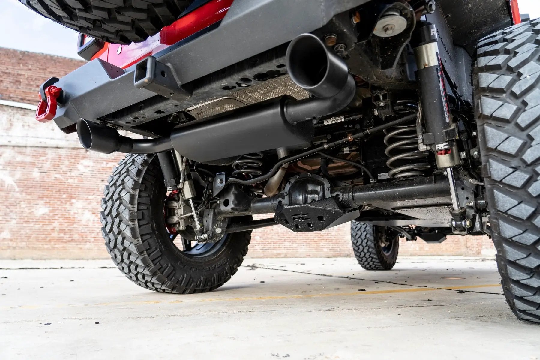 Performance Exhaust | Dual Outlet | Jeep Wrangler JL (18-26)/Wrangler Unlimited (18-26) by Rough Country