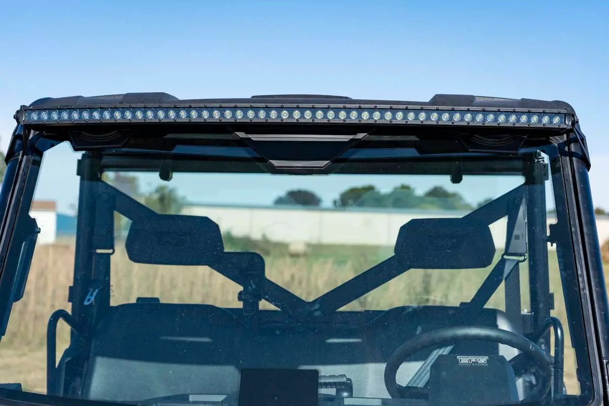 LED Light | Rear Mount | 50" Black Pair | Polaris Ranger 1000/Ranger XP 900/1000 by Rough Country