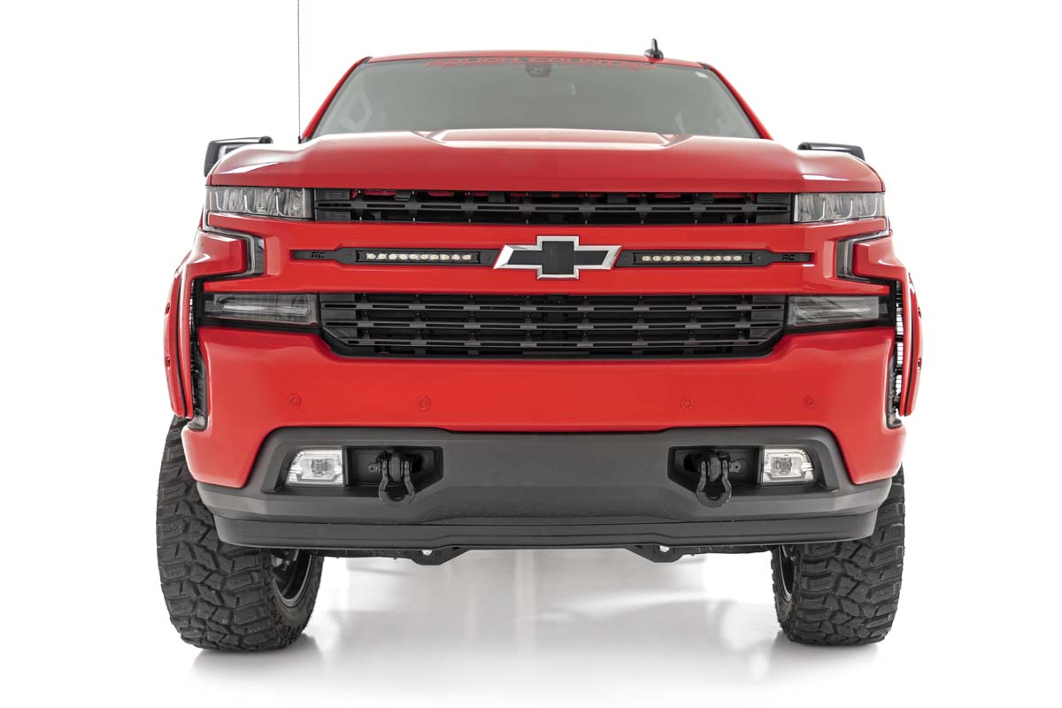 Tow Hook Brackets | D-Ring Combo | Chevy Silverado 1500 2WD/4WD (2019-2022) by Rough Country