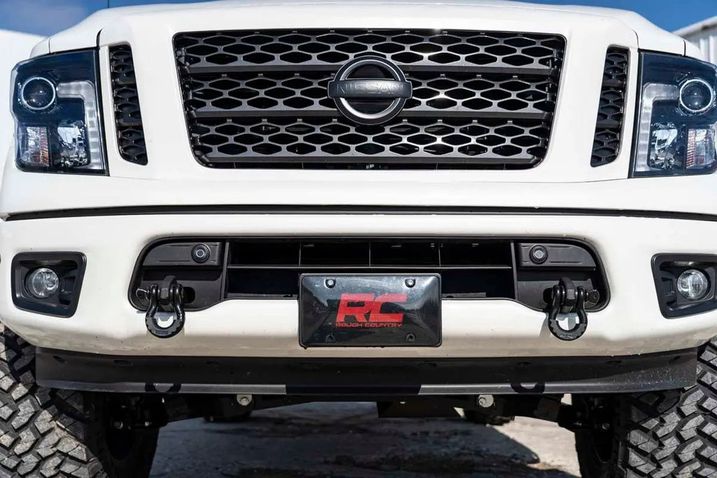 Tow Hook Brackets | Nissan Titan 2WD/4WD (2017-2024) by Rough Country