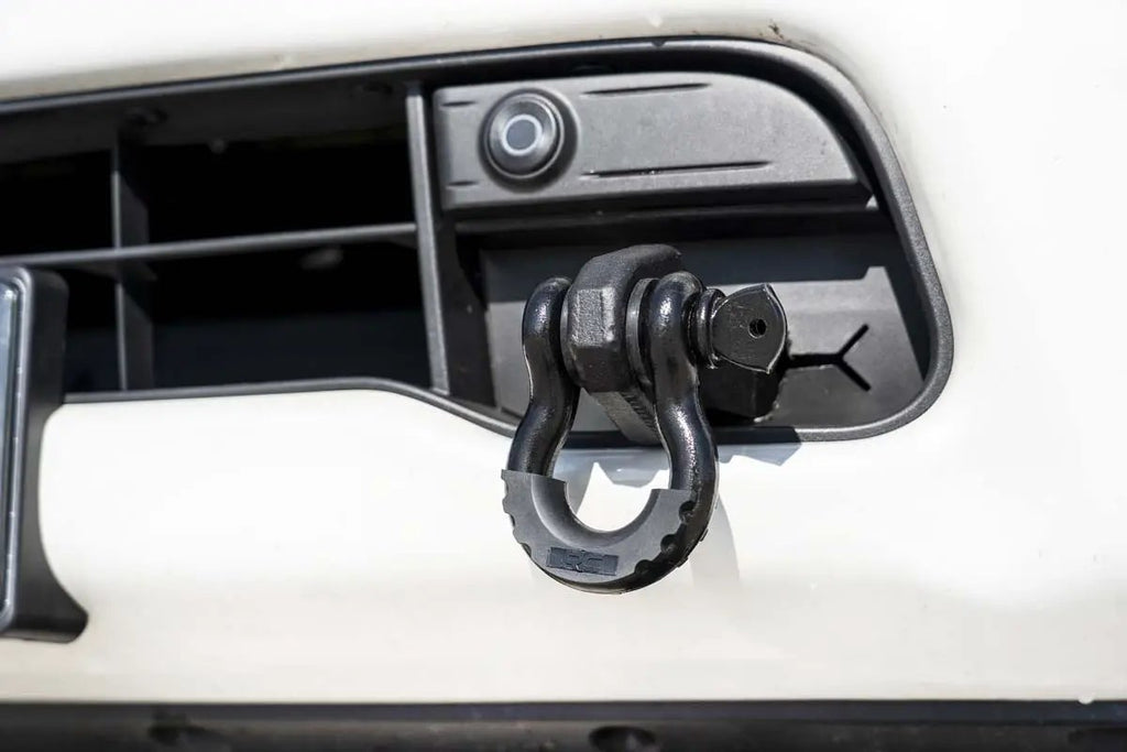 Tow Hook Brackets | D-Ring Combo | Nissan Titan 2WD/4WD (2017-2024) by Rough Country