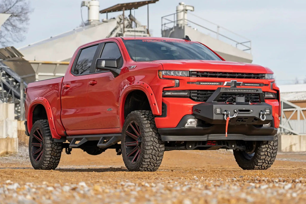 EXO Winch Mount Kit | Chevy Silverado 1500 2WD/4WD (2019-2022) by Rough Country