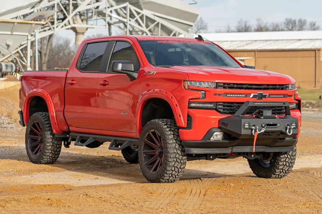EXO Winch Mount Kit | Chevy Silverado 1500 2WD/4WD (2019-2022) by Rough Country