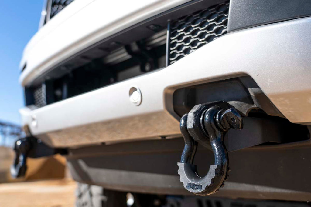Tow Hook Brackets | Ford Ranger 2WD/4WD (2019-2023) by Rough Country