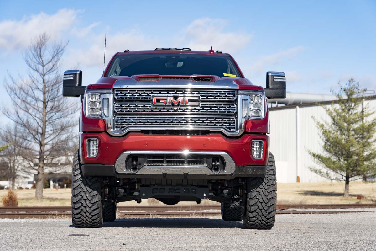 Tow Hook Brackets | D-Ring Combo | GMC Sierra 2500 HD 2WD/4WD (2020-2026) by Rough Country