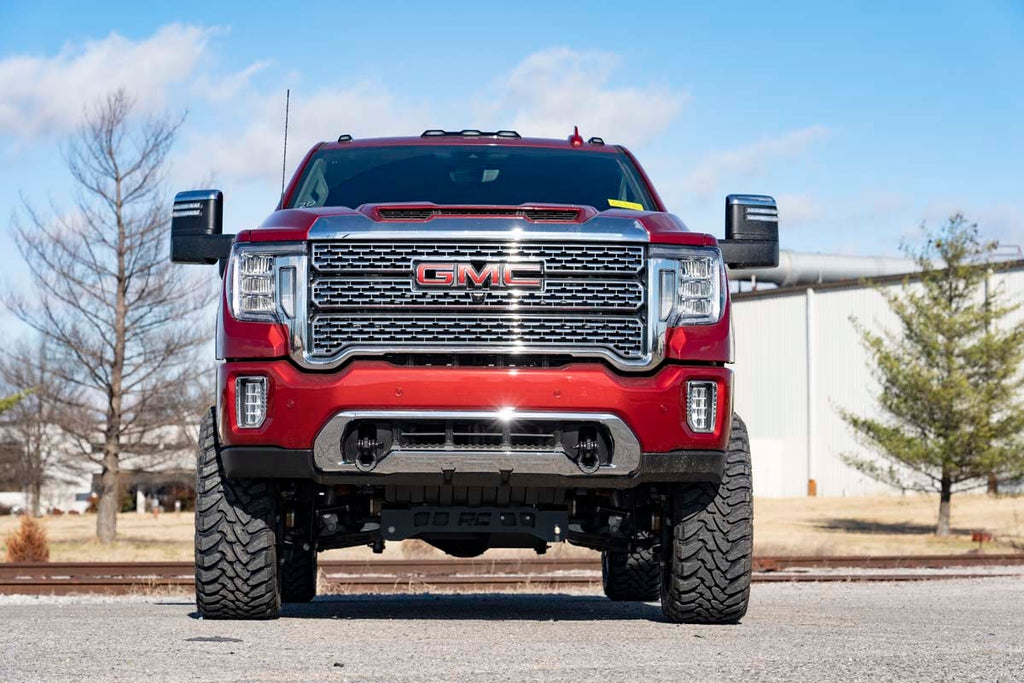 Tow Hook Brackets | GMC Sierra 2500 HD 2WD/4WD (2020-2026) by Rough Country