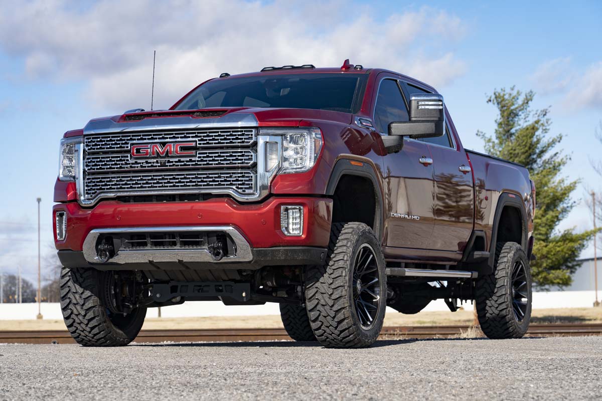 Tow Hook Brackets | D-Ring Combo | GMC Sierra 2500 HD 2WD/4WD (2020-2026) by Rough Country