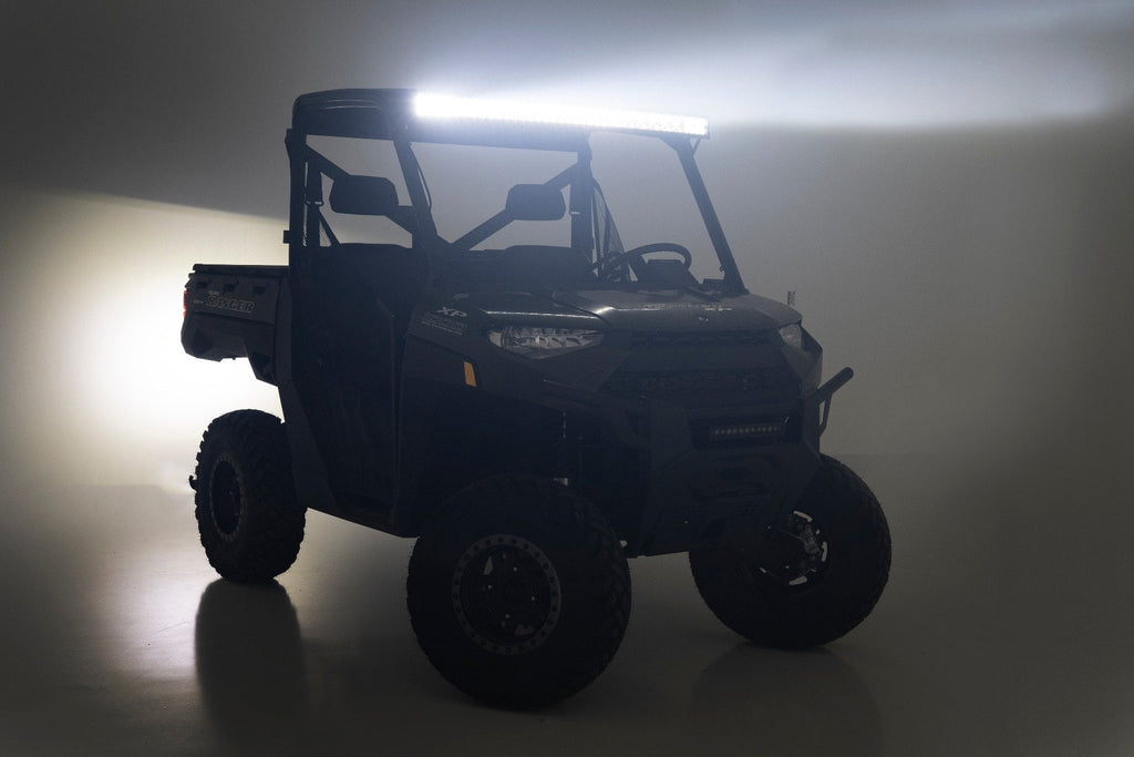 LED Light | Rear Mount | 50" Black Pair | Polaris Ranger 1000/Ranger XP 900/1000 by Rough Country