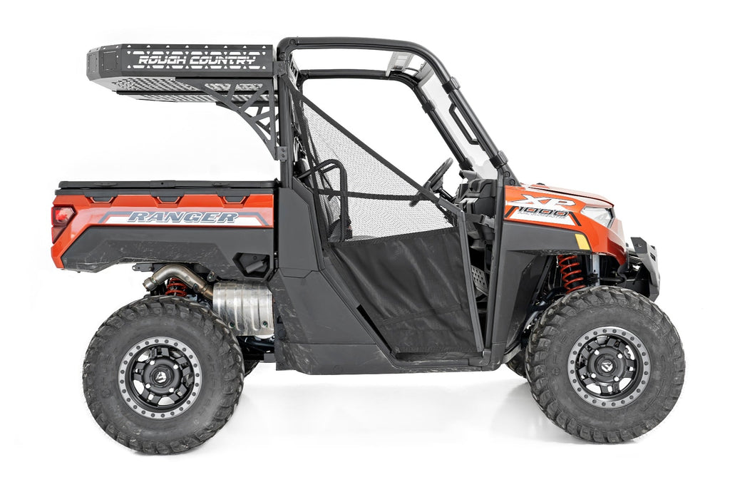 Cargo Rack | Dual 2" Black LED Pairs | Flush Mount | Polaris Ranger XP 1000 by Rough Country