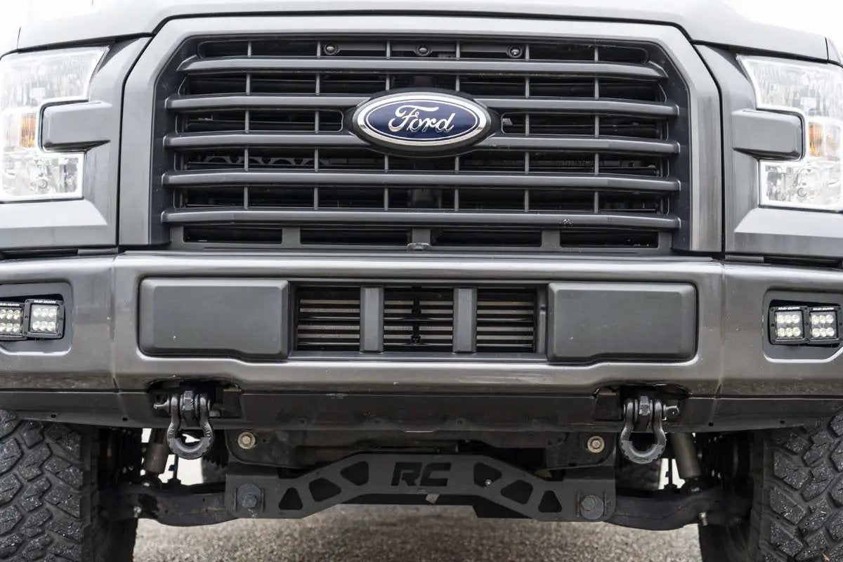 Tow Hook Brackets | D-Ring Combo | Ford F-150 2WD/4WD (2009-2026) by Rough Country