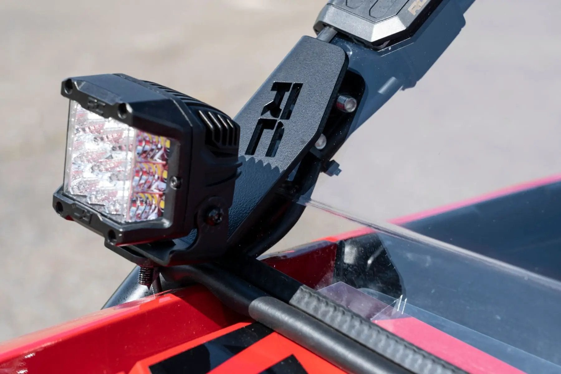 LED Light Kit | Cage Mount | 2" Black Pair | Amber DRL | Honda Talon 1000 by Rough Country