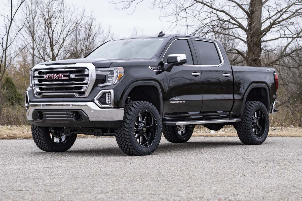 6 Inch Lift Kit | Mono Leaf Rear | Vertex/V2 | GMC Sierra 1500 2WD/4WD (19-24) by Rough Country