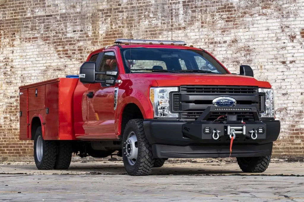 EXO Winch Mount Kit | Ford F-250/F-350 Super Duty 2WD/4WD (2017-2020) by Rough Country