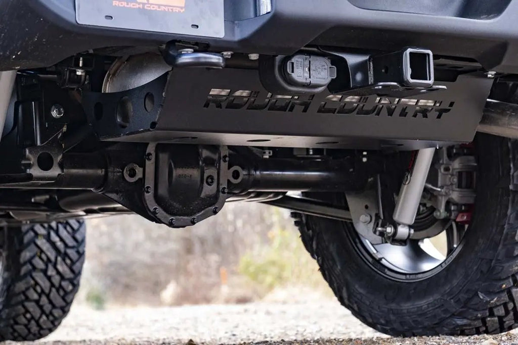 Skid Plate | Muffler | Jeep Wrangler JL/Wrangler Unlimited 4WD (2018-2026) by Rough Country