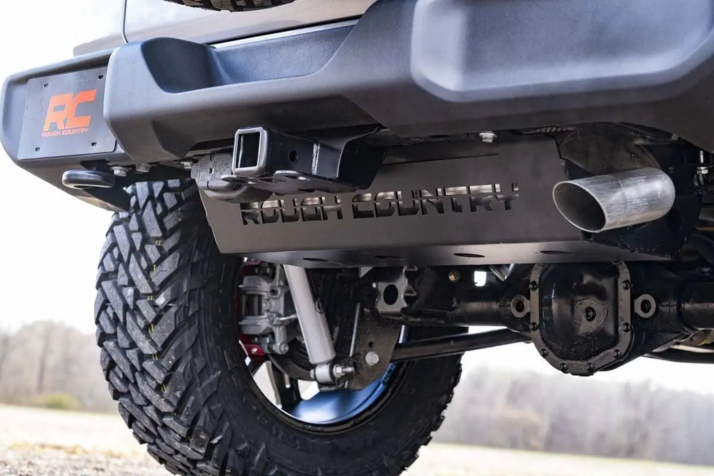 Skid Plate | Muffler | Jeep Wrangler JL/Wrangler Unlimited 4WD (2018-2026) by Rough Country