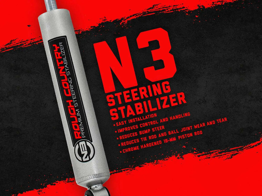 GM N3 Steering Stabilizer | 4-6 Inch Lift | Chevy Half-Ton Suburban (92-99)/Tahoe (95-99) 