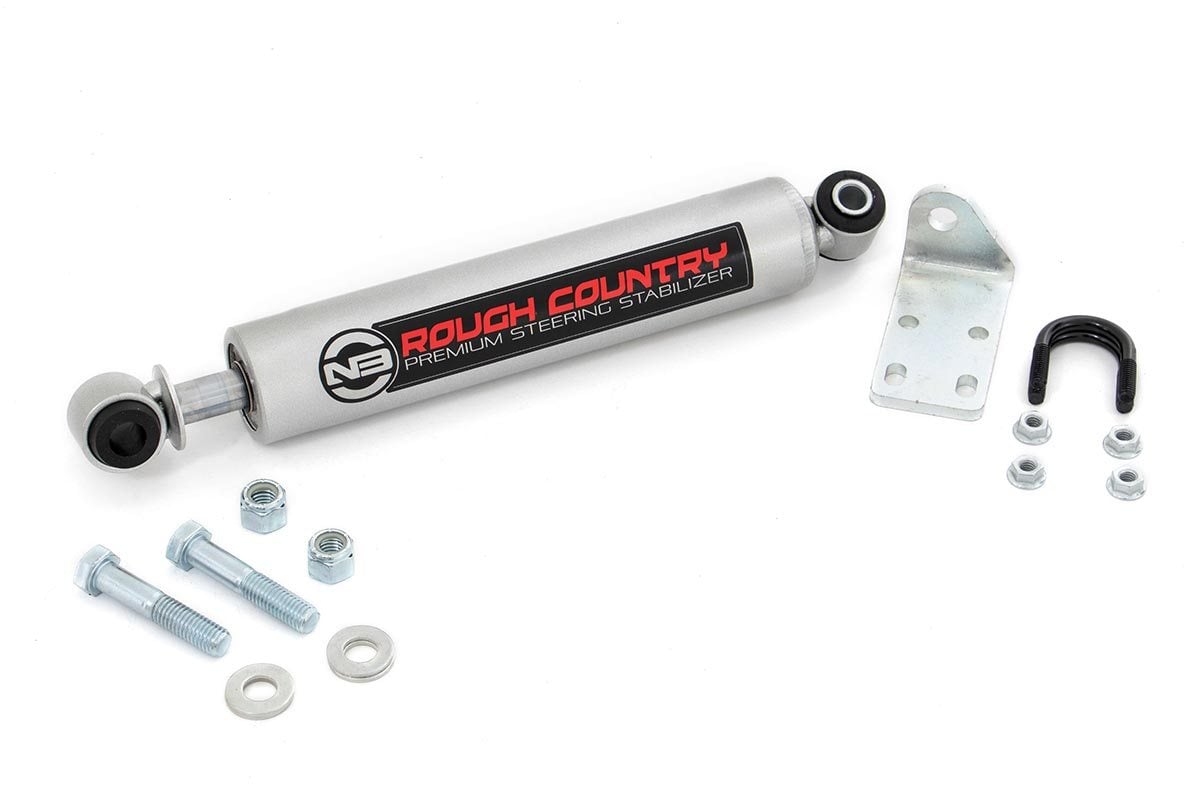 N3 Steering Stabilizer | 4-6 Inch Lift | Chevy/GMC 1500 (99-06 & Classic) by Rough Country