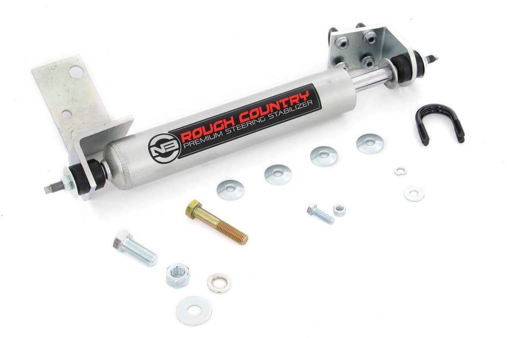 N3 Steering Stabilizer | 0-3 Inch Lift | Chevy/GMC Sierra 1500/Silverado 1500/Tahoe/Yukon (92-06) by Rough Country