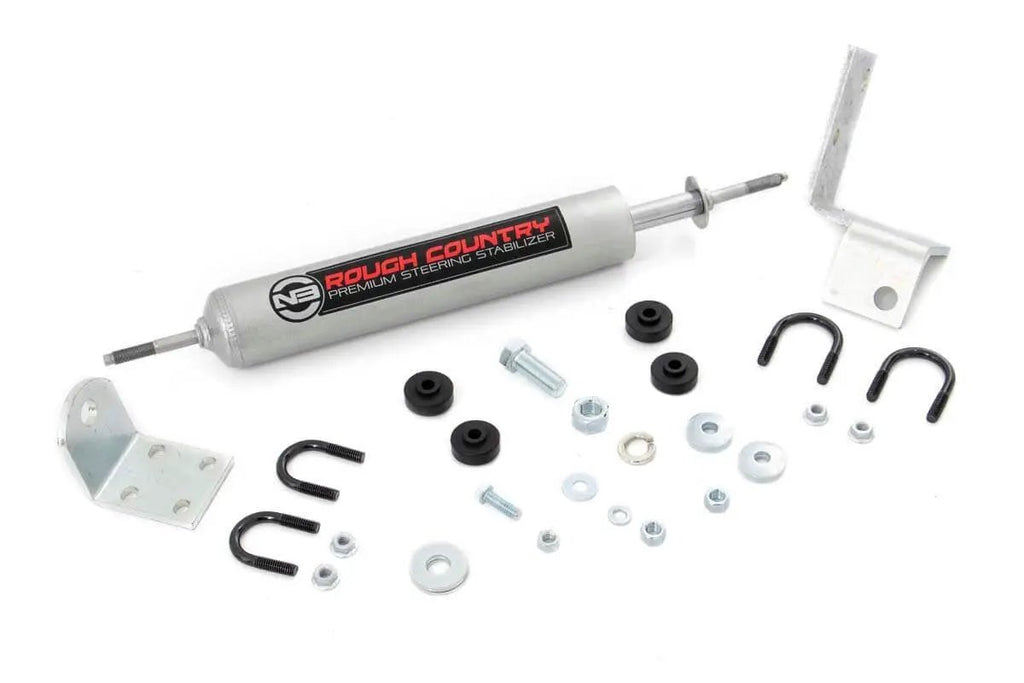 N3 Steering Stabilizer | 0-3 Inch Lift | Chevy/GMC Sierra 1500/Silverado 1500/Tahoe/Yukon (92-06) by Rough Country