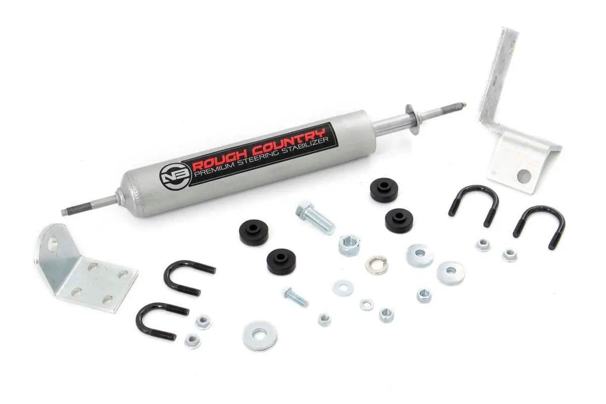 N3 Steering Stabilizer | 0-3 Inch Lift | Chevy/GMC Sierra 1500/Silverado 1500/Tahoe/Yukon (92-06) by Rough Country