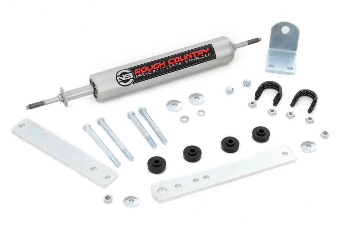 N3 Steering Stabilizer | Ford Bronco/F-150/F-250 (1980-1998) by Rough Country