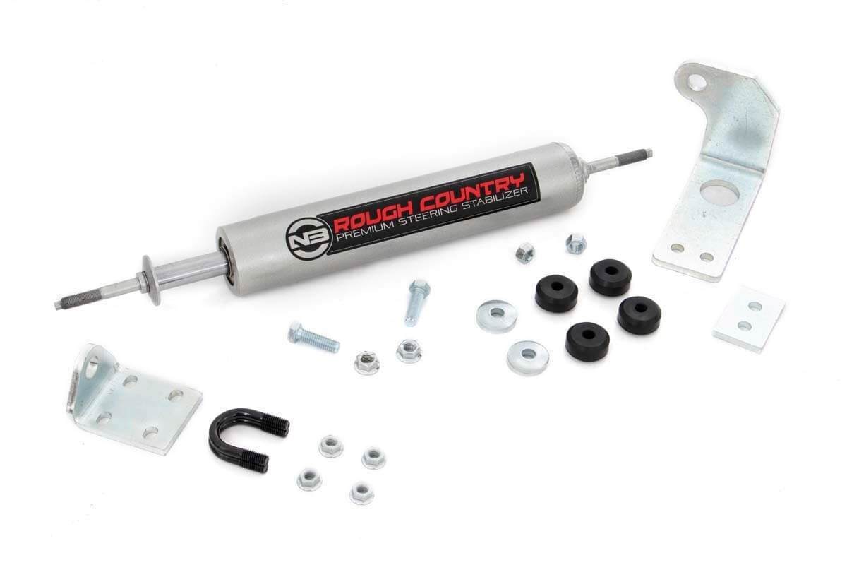 N3 Steering Stabilizer | 0-5 Inch Lift | Ford F-150 4WD (1997-2003) by Rough Country