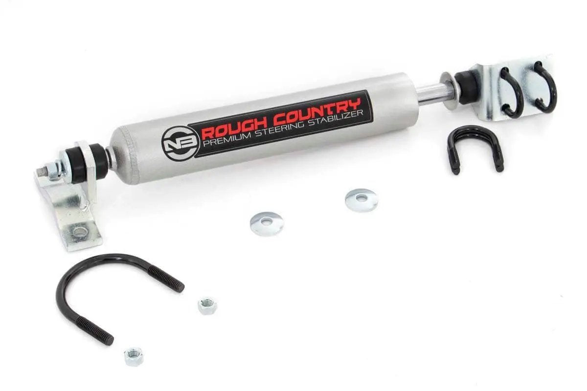 N3 Steering Stabilizer | Multiple Makes & Models (Dodge/Jeep) by Rough Country